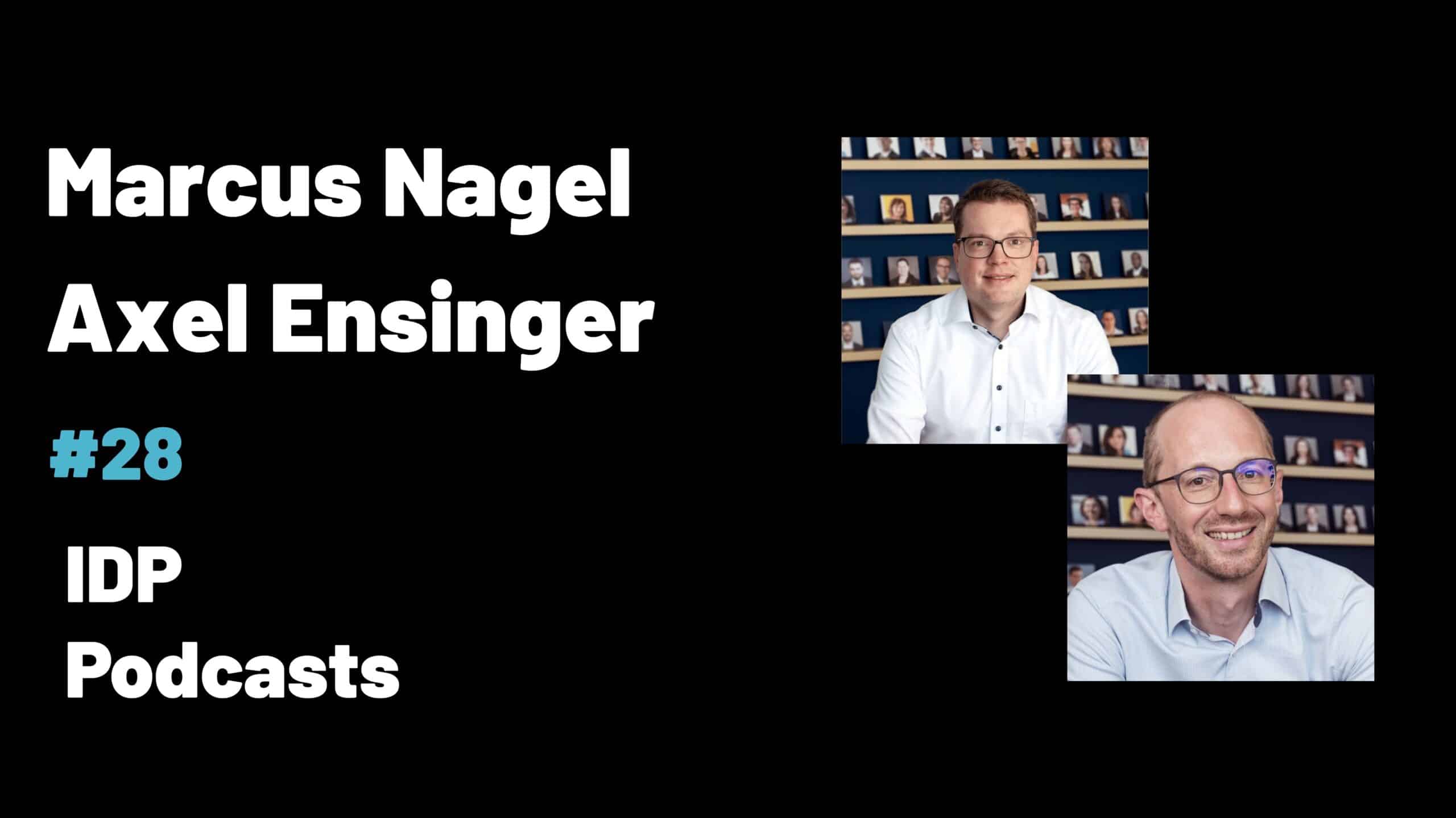 IDP Podcast – Marcus Nagel and Axel Ensinger bei JobRouter