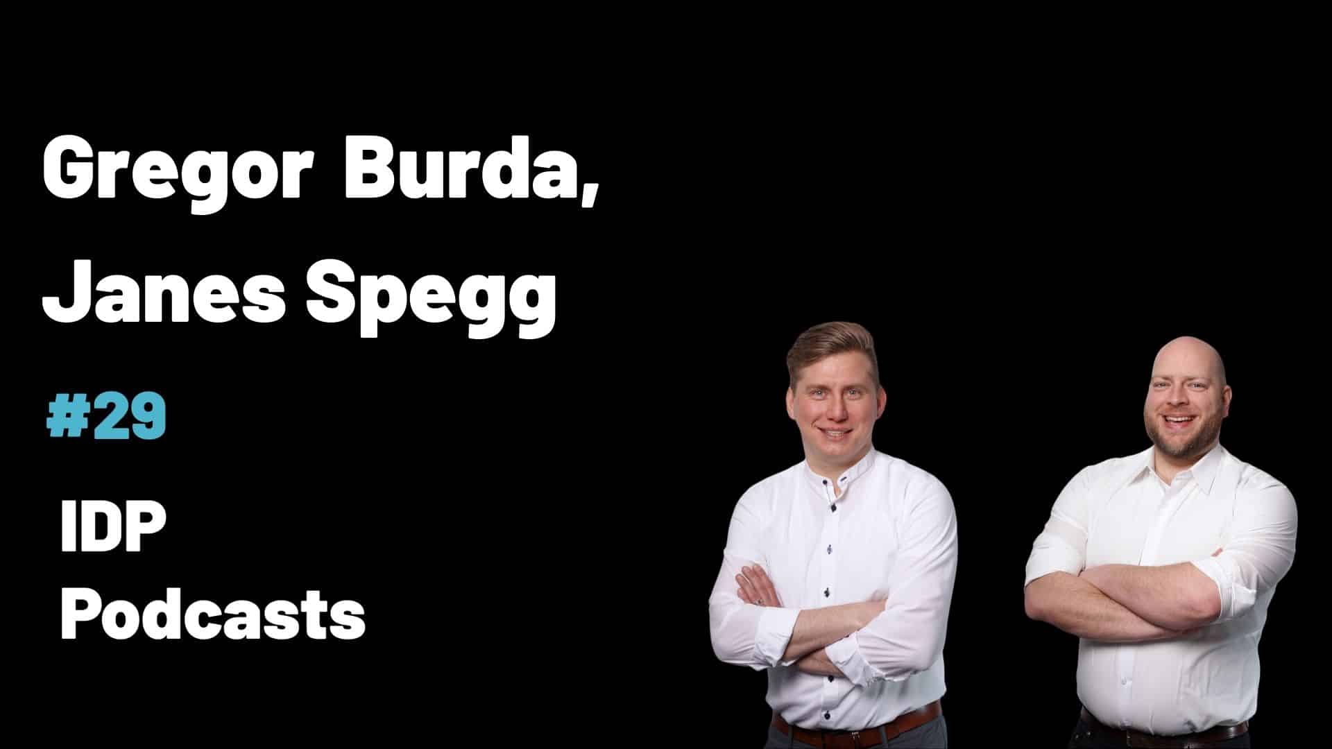 IDP Podcasts – Janes Spegg and Gregor Burda from Wertschöpfer