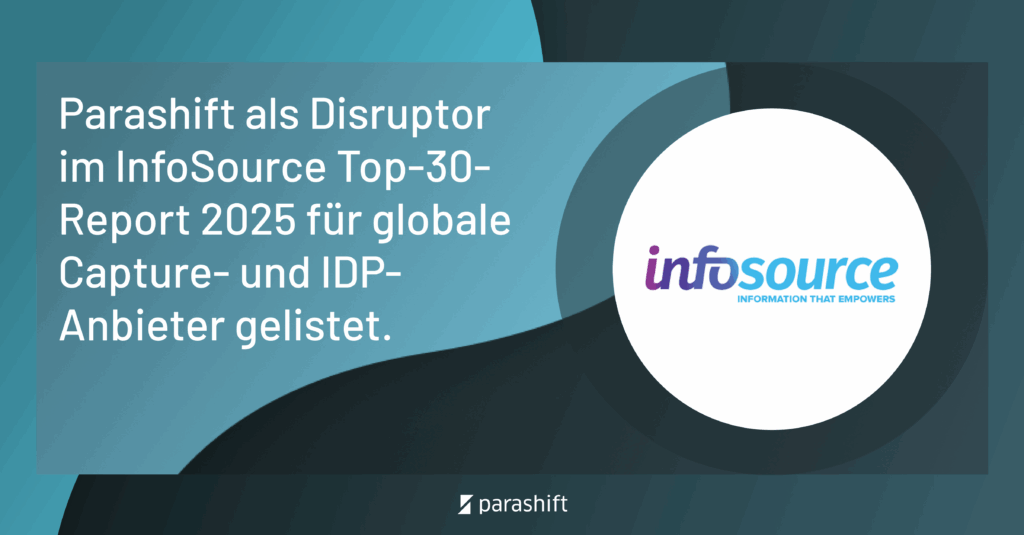 Parashift in InfoSource 2025