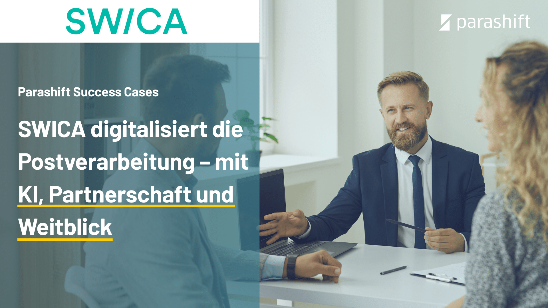 SWICA digitalisiert die Postverarbeitung – mit KI, Partnerschaft und Weitblick 